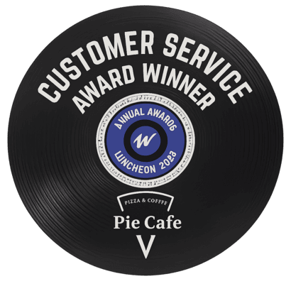 Pie cafe customer service award